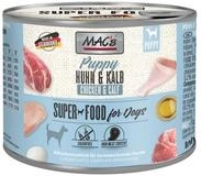 MAC'S Puppy Huhn & Kalb 200 g - 6 St&uuml;ck, Nassfutter f&uuml;r: Hund