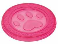 Nobby Outdoor-Spielzeug TPR Fly-Disc Paw pink