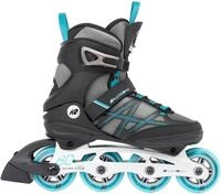 K2 Inlineskates ALEXIS 80 ALU GREY - CYAN