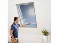 Insektenschutzrollo für Dachfenster, Windhager, transparent, Haftfix, BxH:...