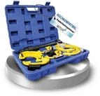 Bituxx Montagewerkzeug Universal Federspanner-Set f&uuml;r Federbeine Gelb, (Set, 5-tlg.,