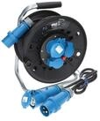 KALLE DAS KABEL Campingkabeltrommel CEE 230V 16A 2,5 IP44 25m Anschlussleitung 1,5m