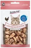 Dokas H&uuml;hnerherzen gefriergetrocknet 15 g, f&uuml;r: Katze