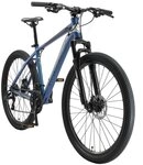 Bikestar Mountainbike 27.5 Zoll, ab 167 cm, Aluminium, Damen, Herren, 21 Gang Shimano
