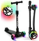Apollo Dreiradscooter LED Kinderscooter Kids pro 4, Kinderroller mit LED Wheels,