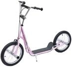 HOMCOM Cityroller Kinderroller Scooter mit verstellbarem Lenker, gro&szlig;en...
