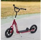 HOMCOM Cityroller Kickscooter mit Hinterbremse, Roller, H&ouml;henverstellbar, 0 km/h,