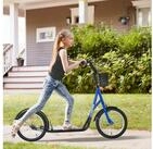 HOMCOM Cityroller Kickscooter inkl. Korb, h&ouml;henverstellbar, f&uuml;r Kinder 5-12...