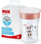 NUK Trinklernbecher NUK Magic Cup Mickey &ndash; Rot, Auslaufsicherer Becher, 1-tlg.,