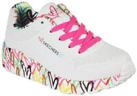Skechers UNO LITE-LOVELY LUV Sneaker, Schn&uuml;rschuh mit bedruckter Sohle,