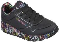 Sneaker SKECHERS "UNO LITE-LOVELY LUV", M&auml;dchen, Gr. 35, schwarz (schwarz, multi,
