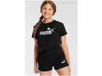 Puma ESS+ Logo Knotted T-Shirt puma black