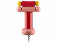 Alessi Korkenzieher Sottsass Collection Rot