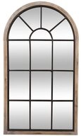 Atmosphera Cr&eacute;ateur d'int&eacute;rieur Wandspiegel rustikal, Fenster-Optik