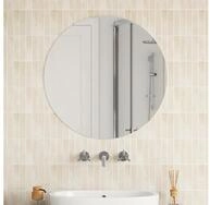 vidaXL Wandspiegel vidaXL Wandspiegel 70 cm Rund Glas