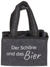 Out of the Blue Tragetasche Der Sch&ouml;ne und das Bier Tragetasche f&uuml;r 6 Bierflaschen