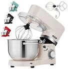 Arebos K&uuml;chenmaschine mit 2x Edelstahl-R&uuml;hrsch&uuml;sseln 4,5 & 5,5L, 1500 W,...