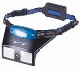 SCHWEIZER Schweizer Kopfbandlupe Tech-Line BINO LED o. Optik Auf- und
