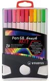 STABILO Pinselstift STABILO Pen 68 brush ARTY Premium-Filzstift - 20er