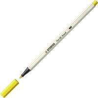 STABILO Filzstift STABILO Pen 68 brush &ndash; Einzelstift Gelb
