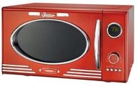 MELISSA Mikrowelle, 23 l, Vintage-Design, LED-Display & bis zu 1000W mit
