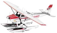 Invento Puzzle Metal Earth, Cessna 182 Wasserflugzeug - 3D Metall Puzzle, Puzzleteile