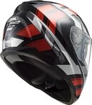 LS2 Motorradhelm LS2 FF320 Stream Evo Loop schwarz-rot L, Integralhelm Motorradhelm