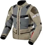 Revit Motorradjacke Cayenne 2 Motorrad Textiljacke R&uuml;ckenprotektor enthalten beige