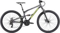 Bikestar Mountainbike, 21 Gang Shimano RD-TY300 Schaltwerk, Kettenschaltung, f&uuml;r