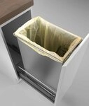 Naber Einbaum&uuml;lleimer NABER Cox&reg; Giallo, Abfallsammler f&uuml;r vorhandene Ausz&uuml;ge,