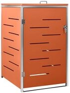 vidaXL M&uuml;lltonnenbox, M&uuml;lltonnenverkleidung f&uuml;r 1 Tonne 69x77,5x112,5 cm...
