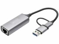 Digitus USB-C®® zu Gigabit Ethernet Adapter (2.5 GBit) - Netzwerk-Adapter