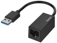 Hama USB 3.2 Gen 1 (USB 3.0) Netzwerk Adapter 1 Gbit/s 00200325 Netzwerk-Adapter