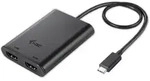 I-TEC USB-C auf Dual HDMI Video-Adapter USB-C zu HDMI, 2x HDMI 4K Ultra HD...