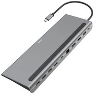Hama Laptop-Dockingstation USB-C-Dockingstation 10 Ports, 4K, 5 Gbit/s, Ethernet,