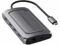 Satechi USB4 Multiport Adapter with 8K HDMI USB-Adapter 3,5-mm-Klinke, HDMI,...