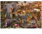 Ravensburger Puzzle Afrikanische Tierwelt, Puzzleteile