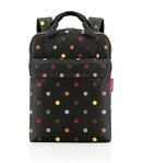 REISENTHEL&reg; Rucksack ALLDAY BACKPACK M DOTS, 15 Liter, Schwarz, (1-tlg),
