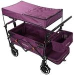 FUXLIFE Bollerwagen FX-CT850, Innenraumverl&auml;ngerung, faltbar, Hecktasche