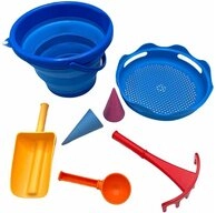 Schildkr&ouml;t Sandform-Set Sandspielzeug Set 7 in 1 Blau