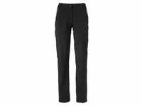 VAUDE Funktionshose Women's Farley Stretch Pants III (1-tlg) Green Shape schwarz