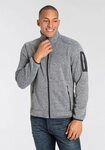 CMP Strickfleecejacke MAN JACKET atmungsaktiv, schnell trocknend, w&auml;rmend,
