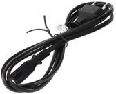 Goobay Euro Anschlusskabel, 1,5 m, Schwarz Eurostecker (Typ C, CEE 7/16) > G