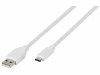 Vivanco USB-C®®™ Daten- und Ladekabel 1.2m USB-Kabel