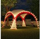 Swing&Harmonie Faltpavillon LED Event Pavillon 3,6 x 3,6m DomeShelter Garten inkl.