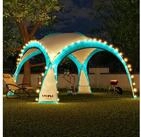 Swing&Harmonie Faltpavillon LED Event Pavillon 3,6 x 3,6m DomeShelter Garten inkl.