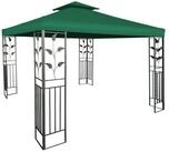 Spetebo Pavillon-Ersatzdach Ersatzdach mit Kaminabzug - gr&uuml;n, (St&uuml;ck, Ersatzdach),