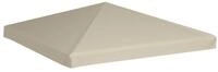vidaXL Pavillon-Ersatzdach, Pavillondach 310 g/m&sup2; 3&times;3 m Beige