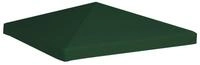 vidaXL Pavillon-Ersatzdach, Pavillondach 310 g/m&sup2; 3x3 m Gr&uuml;n