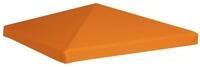 vidaXL Pavillon-Ersatzdach, Pavillondach 310 g/m&sup2; 3x3 m Orange